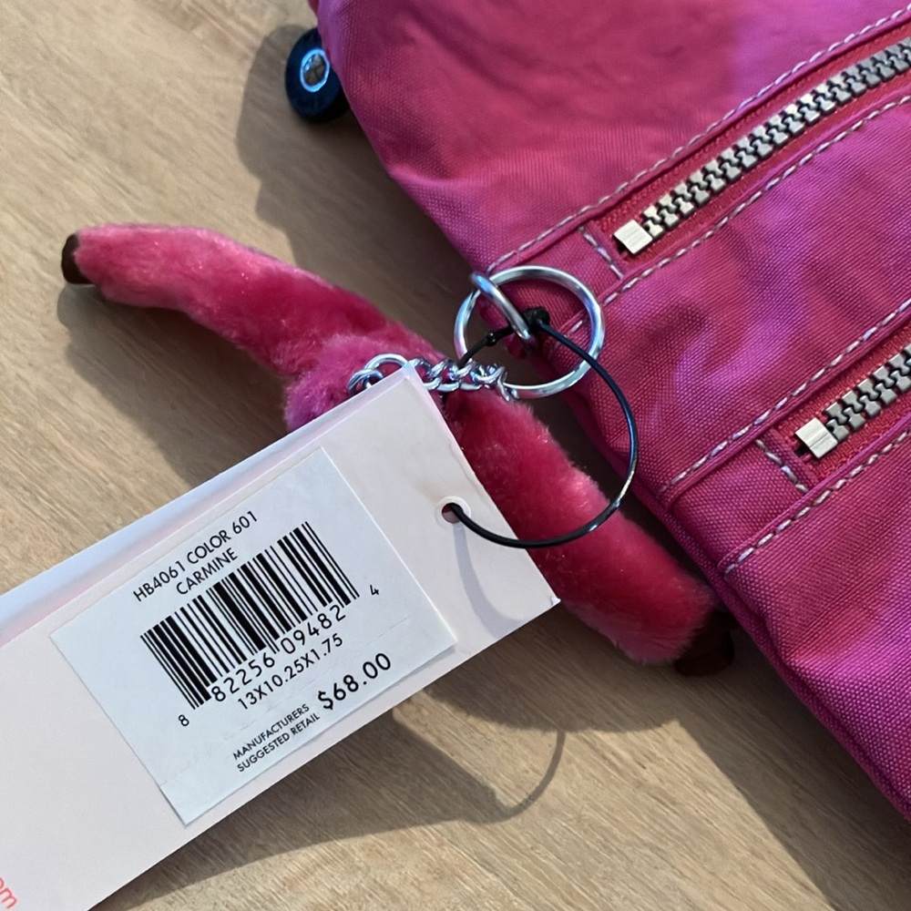 KIPLING | Alvar Crossbody Bag in Carmine (Pink) - Picture 3 of 8